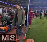 26.11.2025,  Fussball UEFA Championsleague 2025/2026: Vorrunde 5.Spieltag, FC Arsenal - FC Bayern Mnchen, im Emirates-Stadion London (England) , Leon Goretzka (FC Bayern Mnchen) 
  

