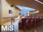 05.12.2025, Mnchen, Bayern, Blick in den leeren Plenarsaal im Bayerischen Landtag im Maximilianeum Mnchen.


