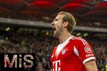 06.12.2025, Fussball Bundesliga 2025/2026, 13.Spieltag, VfB Stuttgart - FC Bayern M�nchen, in der MHP-Arena Stuttgart, Harry Kane (FC Bayern M�nchen) Torjubel 
