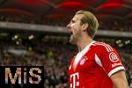 06.12.2025, Fussball Bundesliga 2025/2026, 13.Spieltag, VfB Stuttgart - FC Bayern M�nchen, in der MHP-Arena Stuttgart, Harry Kane (FC Bayern M�nchen) Torjubel 