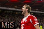 06.12.2025, Fussball Bundesliga 2025/2026, 13.Spieltag, VfB Stuttgart - FC Bayern M�nchen, in der MHP-Arena Stuttgart, Harry Kane (FC Bayern M�nchen) Torjubel 