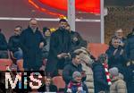 14.12.2025, Fussball Bundesliga 2025/2026, 14.Spieltag, FC Bayern M�nchen - 1.FSV Mainz 05, in der Allianz-Arena M�nchen, Zu Besuch aus Vanouver (Kanada) ist Ex-Bayernspieler Thomas M�ller auf der VIP-Trib�ne mit Ex-Vorstandsvorsitzender Karl-Heinz Rummenigge (FC Bayern M�nchen), Vorstandsvorsitzender Jan-Christian Dreesen (FC Bayern M�nchen), Sportvorstand Max Eberl (Bayern M�nchen), Pr�sident Herbert Hainer (FC Bayern), 