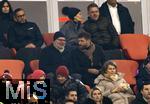 14.12.2025, Fussball Bundesliga 2025/2026, 14.Spieltag, FC Bayern M�nchen - 1.FSV Mainz 05, in der Allianz-Arena M�nchen, Zu Besuch aus Vanouver (Kanada) ist Ex-Bayernspieler Thomas M�ller auf der VIP-Trib�ne mit Ex-Vorstandsvorsitzender Karl-Heinz Rummenigge (li, FC Bayern M�nchen), 