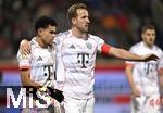 21.12.2025, Fussball Bundesliga 2025/2026, 15. Spieltag, 1. FC Heidenheim 1846 - FC Bayern M�nchen, in der Voith-Arena Heidenheim. Jubel (L-R) Torsch�tze Luis Diaz (Bayern M�nchen) und Harry Kane (Bayern M�nchen) zum Tor zum 0:3