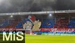 21.12.2025, Fussball Bundesliga 2025/2026, 15.Spieltag, 1.FC Heidenheim - FC Bayern M�nchen, in der Voith-Arena Heidenheim. Choreografie der Heidenheimer Fankurve 