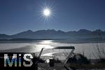 31.12.2025, Winterlandschaft bei F�ssen im Allg�u, am Hopfensee 