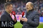 06.01.2026, Fussball 1. Bundesliga 2025/2026, Testspiel: RB Salzburg - FC Bayern M�nchen, in der Red Bull Arena Salzburg. TV-Legende Fritz von Thurn und Taxis (Deutschland) 