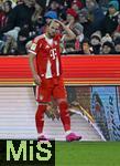 11.01.2026, Fussball Bundesliga 2025/2026, 16.Spieltag, FC Bayern M�nchen - VfL Wolfsburg, in der Allianz-Arena M�nchen,  Harry Kane (FC Bayern M�nchen) nachdenklich.


