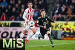 14.01.2026, Fussball 1. Bundesliga 2025/2026, 17. Spieltag, 1.FC K�ln - FC Bayern M�nchen, im Rhein-Energie-Stadion K�ln. Lennart Karl (FC Bayern M�nchen), 