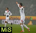 15.01.2026, Fussball 1. Bundesliga 2025/2026, 17.Spieltag, FC Augsburg - 1.FC Union Berlin, in der WWK-Arena Augsburg. Michael Gregoritsch (Augsburg) unzufrieden.
 

