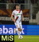 15.01.2026, Fussball 1. Bundesliga 2025/2026, 17.Spieltag, FC Augsburg - 1.FC Union Berlin, in der WWK-Arena Augsburg. Cedric Adrian Zesiger (FC Augsburg) am Ball 