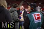 15.01.2026, Fussball 1. Bundesliga 2025/2026, 17.Spieltag, FC Augsburg - 1.FC Union Berlin, in der WWK-Arena Augsburg. Trainer Manuel Baum (FC Augsburg) beim SKY-Sport Interview.