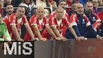 18.01.2026, Fussball, der FC Bayern M�nchen Legends-CUP, im SAP-Garden M�nchen. v.l. Tom Starke, Franck Ribery, Arjen Robben, J�rgen Klismann und Raimond Aumann (alle Bayern M�nchen)