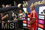 18.01.2026, Fussball, der FC Bayern M�nchen Legends-CUP, im SAP-Garden M�nchen. J�rgen Klinsmann (Bayern M�nchen) gibt Interviews.
