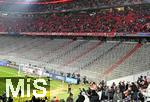 21.01.2026,  Fussball UEFA Championsleague 2025/2026: Vorrunde 7.Spieltag, FC Bayern M�nchen - Union Saint-Gilloise, in der Allianz-Arena M�nchen. Die S�dkurve bleibt heute leer wegen einer Strafe von der UEFA
  

