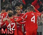 21.01.2026,  Fussball UEFA Championsleague 2025/2026: Vorrunde 7.Spieltag, FC Bayern M�nchen - Union Saint-Gilloise, in der Allianz-Arena M�nchen. Trojubel der Bayern 
  

