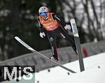 23.01.2026, Skiflug-Weltmeisterschaft Oberstdorf 2026, auf der Heini-Klopfer-Skiflugschanze in Oberstdorf (Deutschland). Einzelwettbewerb Tag 1,  AMMANN Simon (Schweiz)

