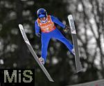 23.01.2026, Skiflug-Weltmeisterschaft Oberstdorf 2026, auf der Heini-Klopfer-Skiflugschanze in Oberstdorf (Deutschland). Einzelwettbewerb Tag 1,  MARUSIAK Yevhen (Ukraine)
 
