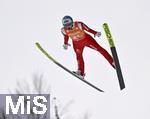 23.01.2026, Skiflug-Weltmeisterschaft Oberstdorf 2026, auf der Heini-Klopfer-Skiflugschanze in Oberstdorf (Deutschland). Einzelwettbewerb Tag 1,  DESCHWANDEN Gregor (Schweiz) 