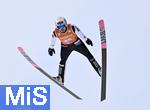 23.01.2026, Skiflug-Weltmeisterschaft Oberstdorf 2026, auf der Heini-Klopfer-Skiflugschanze in Oberstdorf (Deutschland). Einzelwettbewerb Tag 1,  FORFANG Johann Andre (Norwegen) 