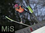 23.01.2026, Skiflug-Weltmeisterschaft Oberstdorf 2026, auf der Heini-Klopfer-Skiflugschanze in Oberstdorf (Deutschland). Einzelwettbewerb Tag 1,  HOFFMANN Felix (Deutschland) 