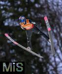 23.01.2026, Skiflug-Weltmeisterschaft Oberstdorf 2026, auf der Heini-Klopfer-Skiflugschanze in Oberstdorf (Deutschland). Einzelwettbewerb Tag 1,  KOBAYASHI Ryoyu (Japan) in der Luft.