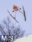 23.01.2026, Skiflug-Weltmeisterschaft Oberstdorf 2026, auf der Heini-Klopfer-Skiflugschanze in Oberstdorf (Deutschland). Einzelwettbewerb Tag 1,  LANISEK Anze (Slowenien)
 