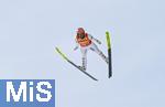 23.01.2026, Skiflug-Weltmeisterschaft Oberstdorf 2026, auf der Heini-Klopfer-Skiflugschanze in Oberstdorf (Deutschland). Einzelwettbewerb Tag 1,  KRAFT Stefan (�sterreich) in der Luft.