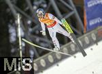 23.01.2026, Skiflug-Weltmeisterschaft Oberstdorf 2026, auf der Heini-Klopfer-Skiflugschanze in Oberstdorf (Deutschland). Einzelwettbewerb Tag 1,  EMBACHER Stephan (�sterreich) in der Luft.