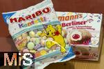 29.01.2026,  HARIBO-Sonderprodukte f�r die Faschings- und Karnevalssaison. Dickmanns Berliner gef�llte Schaumk�sse mit Himbeerf�llung.