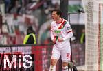 31.01.2026, Fussball 1. Bundesliga 2025/2026, 20.Spieltag, FC Augsburg - FC St. Pauli, in der WWK-Arena Augsburg. Torjubel Michael Gregoritsch (Augsburg) 