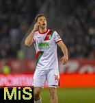 31.01.2026, Fussball 1. Bundesliga 2025/2026, 20.Spieltag, FC Augsburg - FC St. Pauli, in der WWK-Arena Augsburg. Yannik Keitel (FC Augsburg) frustriert.