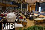 09.02.2026, Bad W�rishofen im Unterallg�u, Parteiveranstaltung zur Kommunalwahl 2026, Freie W�hler laden ein in den Kursaal. Zu Gast ist Hubert Aiwanger (Stellvertretender bayerischer Ministerpr�sident, Staatsminister f�r Wirtschaft, Landesentwicklung und Energie, Bundes- und bayerischer Landesvorsitzender der Freien W�hler), vorne die Kneipp-B�ste vom Bad W�rishofener Pfarrer Sebastian Kneipp 