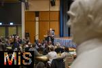 09.02.2026, Bad W�rishofen im Unterallg�u, Parteiveranstaltung zur Kommunalwahl 2026, Freie W�hler laden ein in den Kursaal. Zu Gast ist Hubert Aiwanger (Stellvertretender bayerischer Ministerpr�sident, Staatsminister f�r Wirtschaft, Landesentwicklung und Energie, Bundes- und bayerischer Landesvorsitzender der Freien W�hler), vorne die Kneipp-B�ste vom Bad W�rishofener Pfarrer Sebastian Kneipp 