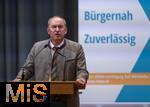 09.02.2026, Bad W�rishofen im Unterallg�u, Parteiveranstaltung zur Kommunalwahl 2026, Freie W�hler laden ein in den Kursaal. Zu Gast ist Hubert Aiwanger (Stellvertretender bayerischer Ministerpr�sident, Staatsminister f�r Wirtschaft, Landesentwicklung und Energie, Bundes- und bayerischer Landesvorsitzender der Freien W�hler) hier am Rednerpult. 