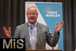 09.02.2026, Bad W�rishofen im Unterallg�u, Parteiveranstaltung zur Kommunalwahl 2026, Freie W�hler laden ein in den Kursaal. MdL Bernhard Pohl (Freie W�hler) hier am Rednerpult. 