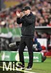 11.02.2026, Fussball DFB-Pokal 2025/2026, Viertelfinale, FC Bayern M�nchen - RB Leipzig, in der Allianz-Arena M�nchen. Trainer Ole Werner (RB Leipzig) 


