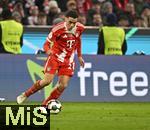 11.02.2026, Fussball DFB-Pokal 2025/2026, Viertelfinale, FC Bayern M�nchen - RB Leipzig, in der Allianz-Arena M�nchen. Jamal Musiala (Bayern M�nchen) am Ball.


