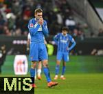 15.02.2026, Fussball 1. Bundesliga 2025/2026, 22.Spieltag, FC Augsburg - 1.FC Heidenheim, in der WWK-Arena Augsburg. Patrick Mainka (1.FC Heidenheim) ist entt�uscht
 

