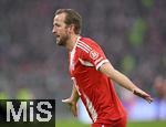 21.02.2026, Fussball Bundesliga 2025/2026, 23.Spieltag, FC Bayern M�nchen - Eintracht Frankfurt, in der Allianz-Arena M�nchen,   Harry Kane (FC Bayern M�nchen) Torjubel nach dem 3:0


