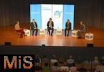 24.02.2026, Podiumsdiskussion, Bad W�rishofen B�rgermeisterwahl , B�rgermeisterkandidaten Paul Gruschka, Stefan Welzel und Daniel Pfl�gl, 