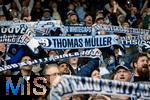 28.02.2026, Fussball Major League Soccer (MLS) 2026 Kanada USA, 2.Spieltag, Vancouver Whitecaps FC - Toronto FC, im BC Place Stadium Vancouver, Fans mit Thomas M�ller Fanschal in der Kurve 