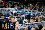 28.02.2026, Fussball Major League Soccer (MLS) 2026 Kanada USA, 2.Spieltag, Vancouver Whitecaps FC - Toronto FC, im BC Place Stadium Vancouver, Fans mit Thomas M�ller Fanschal in der Kurve 